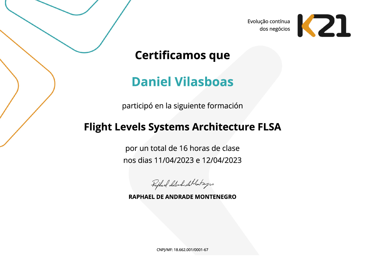 Certificado K21